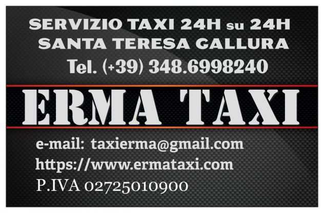 Servizio taxi e transfer ERMA TAXI