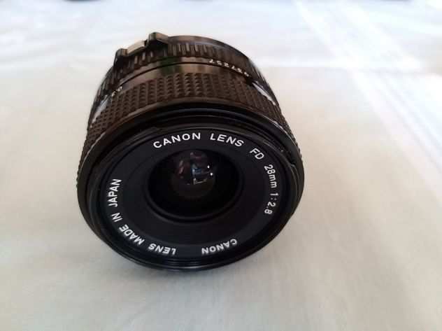 set 3 obiettivi Canon FD  duplicatore di focale Kenko teleplus
