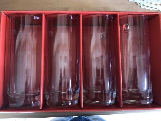 Set bicchieri da bibita in vetro