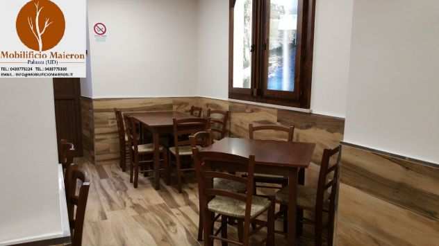Set Cagliari Tavoli E Sedie Cod 100 Per Arredamento Ristorante Bar Pizzeria Pub