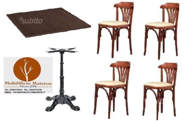 Set cod 155 Tavoli sedie ristoranti pizzerie pub fabbrica