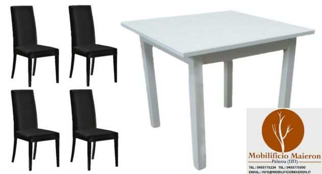 Set Cod513 Tavoli Sedie Monza Arredamento Pizzerie Bar Nuovi non Usate