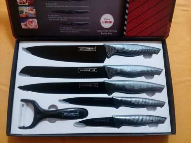 Set coltelli da cucina della serie Royalty Line