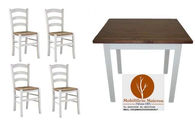 Set Completi Tavoli E Sedie Legno Arredamento Ristorante Bar cod 507