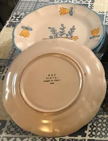 Set nr. 6 Piatti in ceramica CAS Vietri Lotto 880 -1980