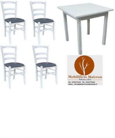 Set Salerno Sedie Tavoli Per Arredamento Bar Ristorante Pizzeria Pub Shabby