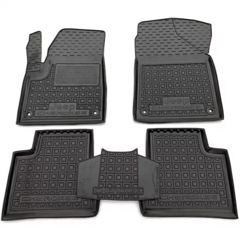 Set tappetini di gomma su misura per Jeep Cherokee (2014)