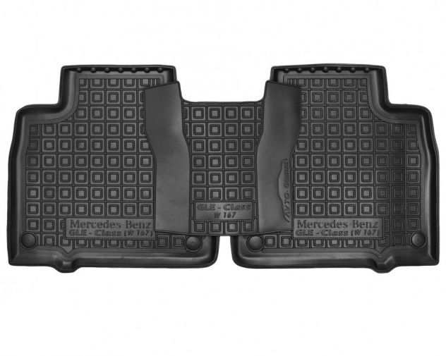 Set tappetini di gomma su misura per Mercedes GLE-Class W167 (2019)