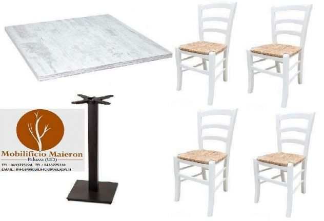 Set Tavoli e Sedie Arredamento Ristorante Pub Pizzeria cod 137