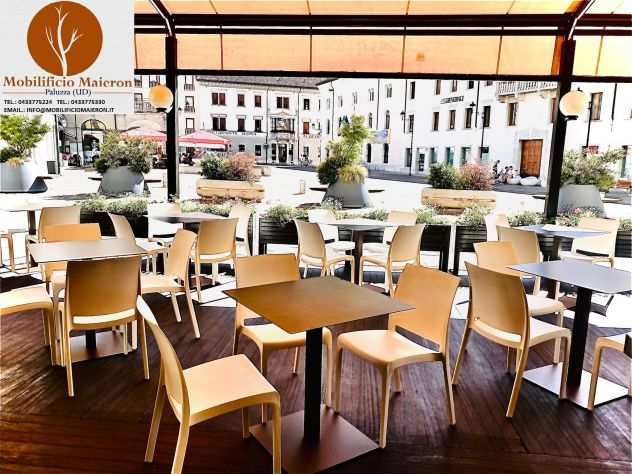 Set Torino Sedie e Tavoli Bar Ristorante Pub Per Arredo Interno Esterno