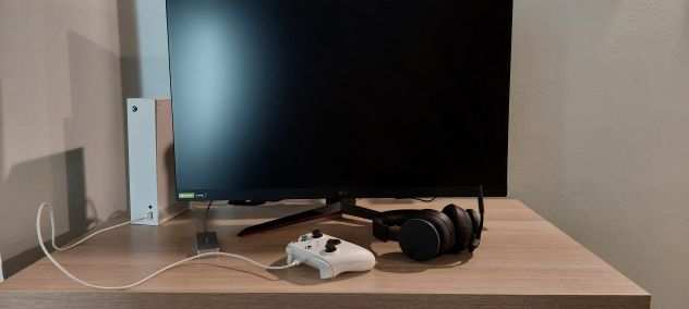 Set-up gaming (LG monitor 32quot  Xbox series S)