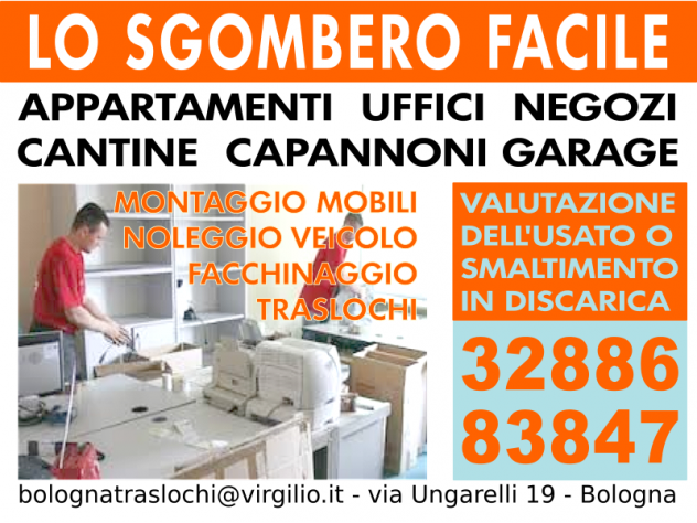 SGOMBERARE GRATIS A BOLOGNA