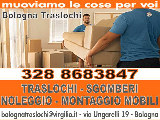 SGOMBERI e TRASLOCHI a BOLOGNA