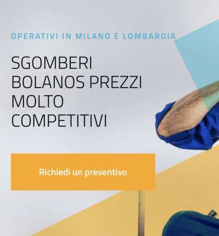 Sgombero appartamenti Milano e Lombardia GIORGIO