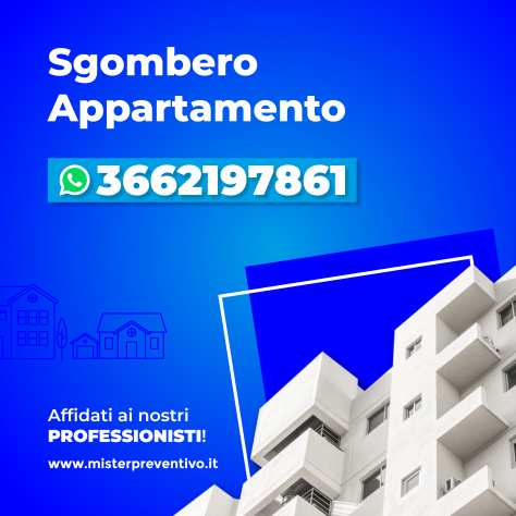 Sgombero Appartamento Como - Gratis o a pagamento