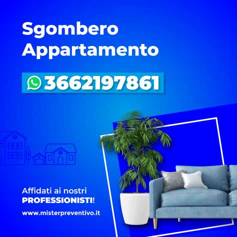 Sgombero Appartamento Monza - Veloce ed economico