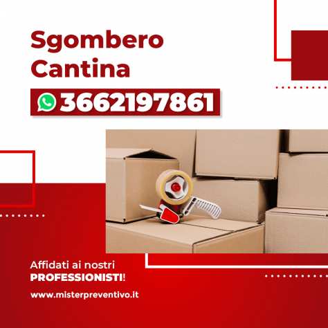 Sgombero Cantina Monza - Gratis o a pagamento