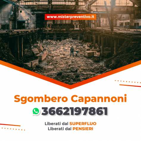 Sgombero Capannoni Lecco - Veloci e Professionali