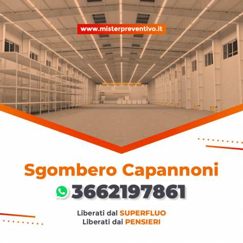 Sgombero Capannoni Milano - Veloci, Professionale ed Economici