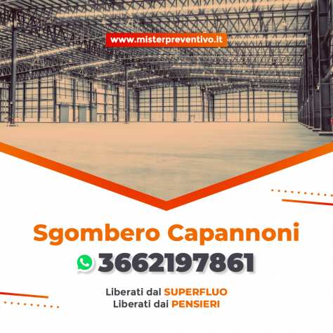 Sgombero Capannoni Pavia - Gratis o a pagamento