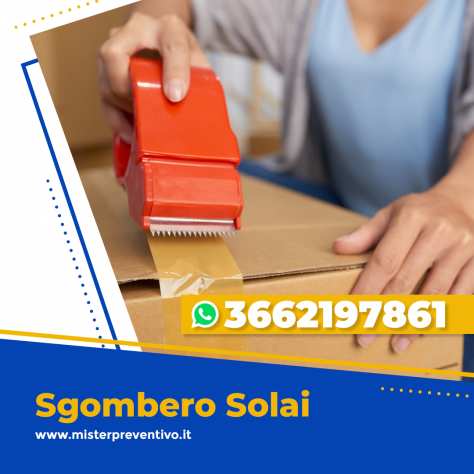 Sgombero Solai Pavia - Veloci e Professionali