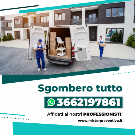 Sgombero Tutto Como - Veloci, Professionale ed Economici