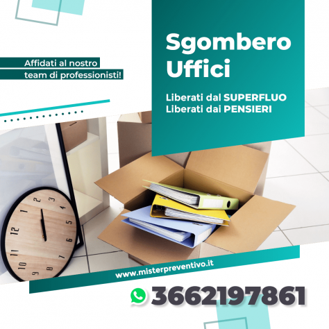 Sgombero Uffici Bergamo - Gratis o a pagamento