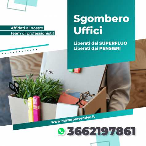 Sgombero Uffici Como - Veloci, Professionale ed Economici