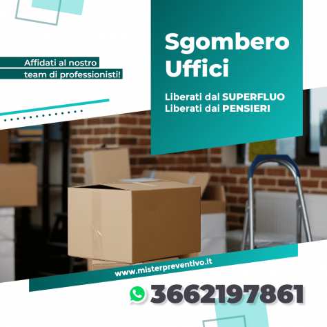 Sgombero Uffici Milano - Veloci, Professionale ed Economici