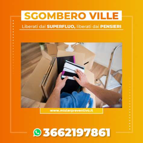 Sgombero Ville Lecco - Veloci, Professionale ed Economici
