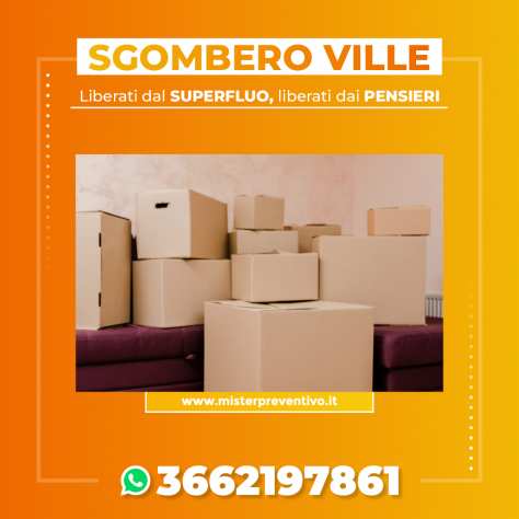 Sgombero Ville Lodi - Gratis o a pagamento