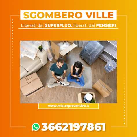 Sgombero Ville Novara - Veloci, Professionale ed Economici