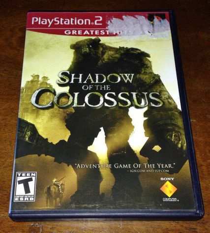 shadow of the colossus gioco PS2 playstation 2 NTSC usacanada