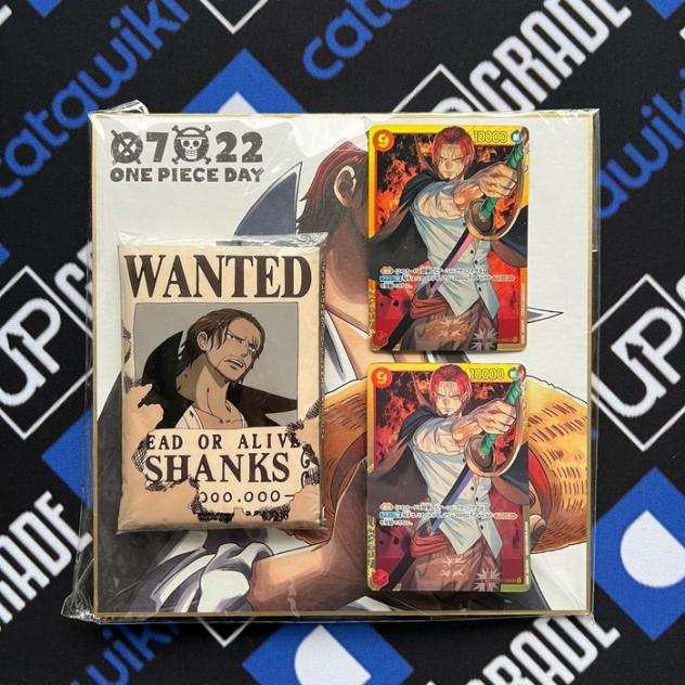 Shanks Wanted File Sealed  2 sec - One Piece Card