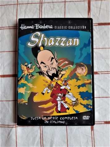 Shazzan serie animata rarissima in box dvd