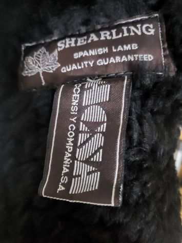 Shearling (Montone) Nero - Mis. M (44)