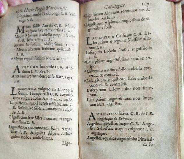Sherard - Schola botanica sive catalogus plantarum - 1689