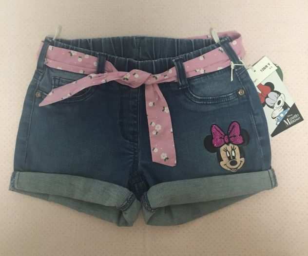 Shorts jeans Minnie 8 anni