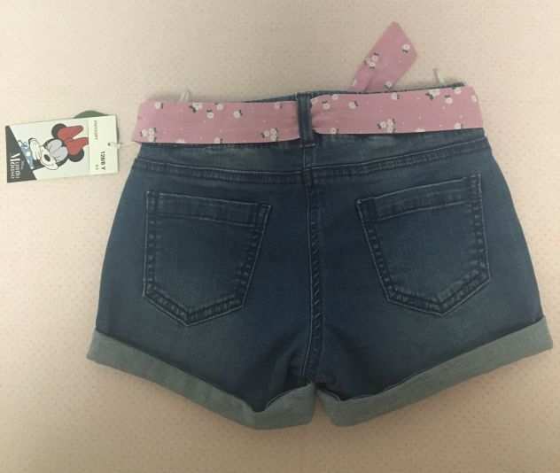 Shorts jeans Minnie 8 anni