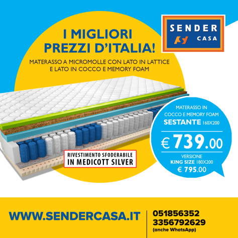 SIAMO SPECIALIZZATI IN MATERASSI DI GRANDE QUALITA LUNGHI FINO A 220 CM