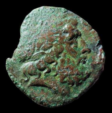 Sicilia, Zancle (Messana). 220-200 BC - Calciati (CNS) plate coin
