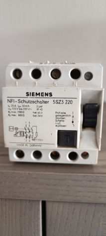 Siemens Differenziale Salvavita 2PN 25A 220V art. 5SZ3 220