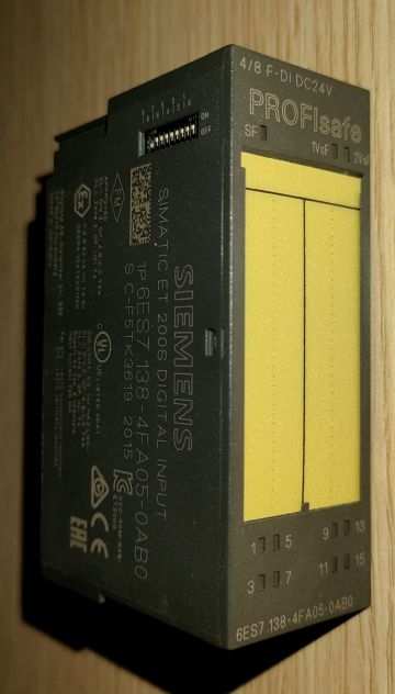 Siemens scheda ET200S 4 F DI 6ES7 138-4FA05-0AB0 usato