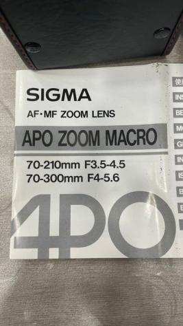 Sigma APO Zoom Macro AF 70-300mm F4-5,6 per Canon  Obiettivo zoom