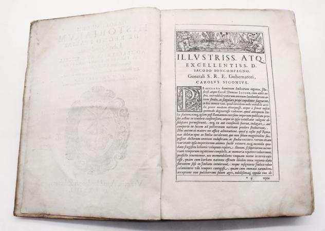 Sigonio - Historiarum de Regno Italiae - 1574