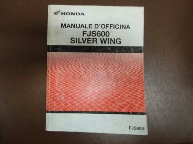 Silver Wing 600 FJS600 manuale officina Manutenzione x scooter Honda