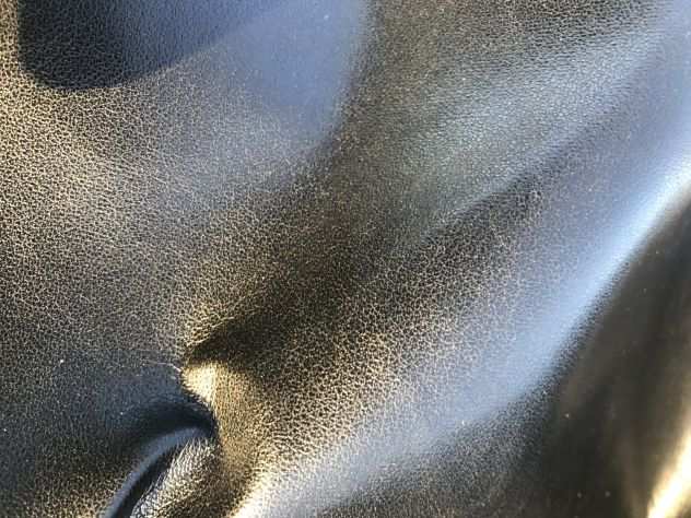 Similpelle nappa da tappezzeria colore nero