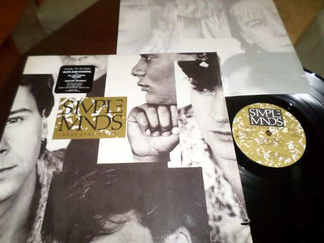 SIMPLE MINDS - Once Upon a Time - LP  33 giri 1985 AampM