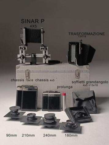 Sinar P  4 obiettivi  acc.  Fotocamera grande formato