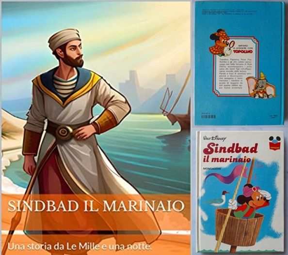 Sindbad il marinaio, imparo a leggere con Topolino, n. 48 1 Ed. 1981.